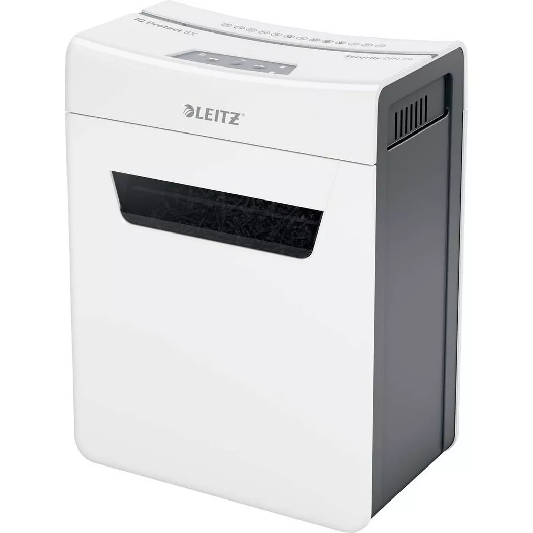 Leitz – Aktenvernichter, Weiss Bunt