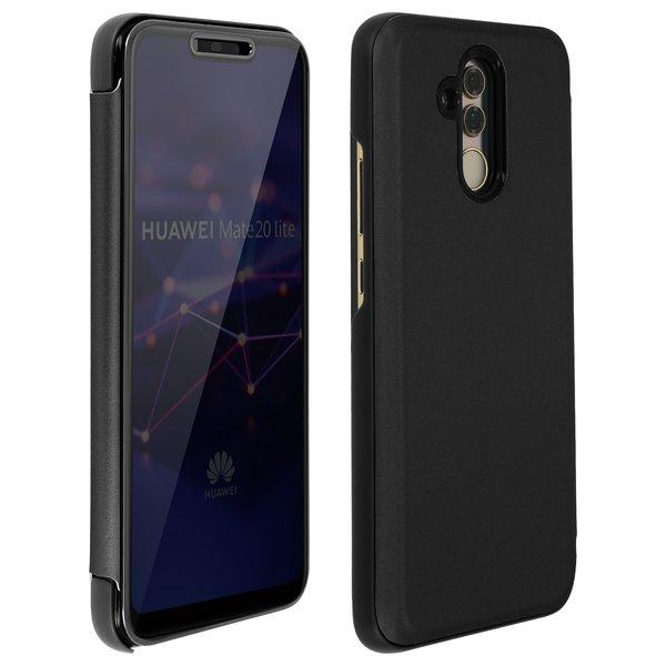 Avizar  Clear Cover Huawei Mate 20 lite Schwarz 