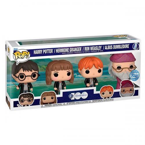 Image of POP! WB100Th: Harry/Hermione/Ron/Albus 4PK EXM