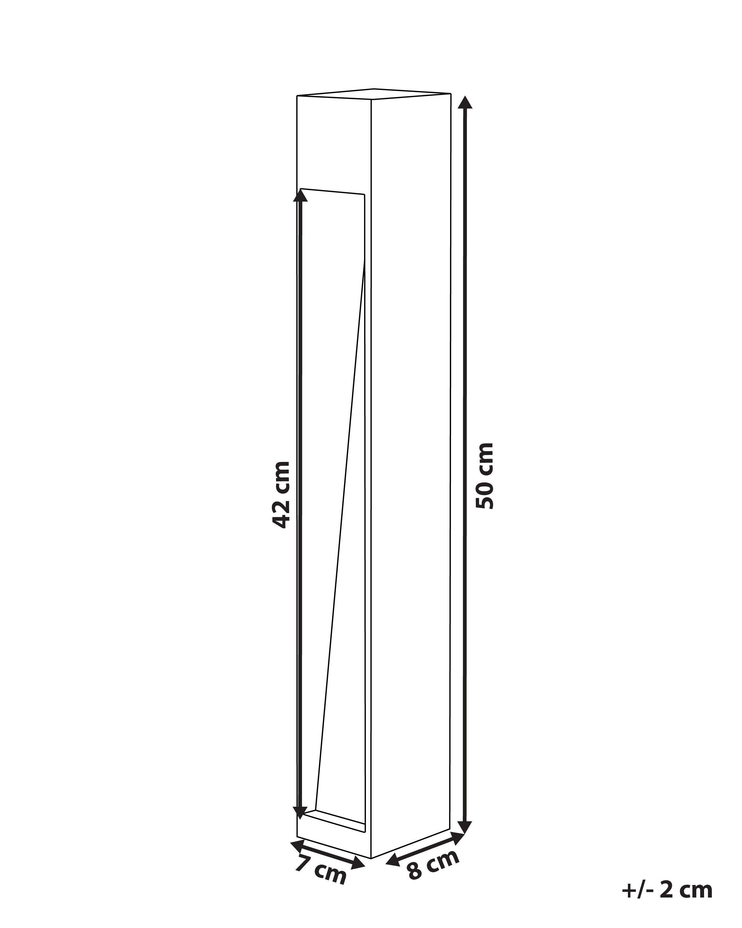 Beliani  Lampada a palo en Alluminio Moderno SABINO 