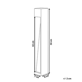 Beliani  Lampada a palo en Alluminio Moderno SABINO 