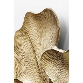 KARE Design Decorazione da parete Ginkgo Gold Large  