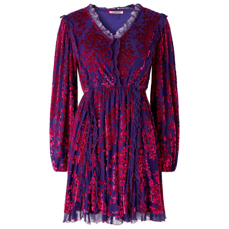 Joe Browns Devore Tunikakleid mit Ballonärmeln  