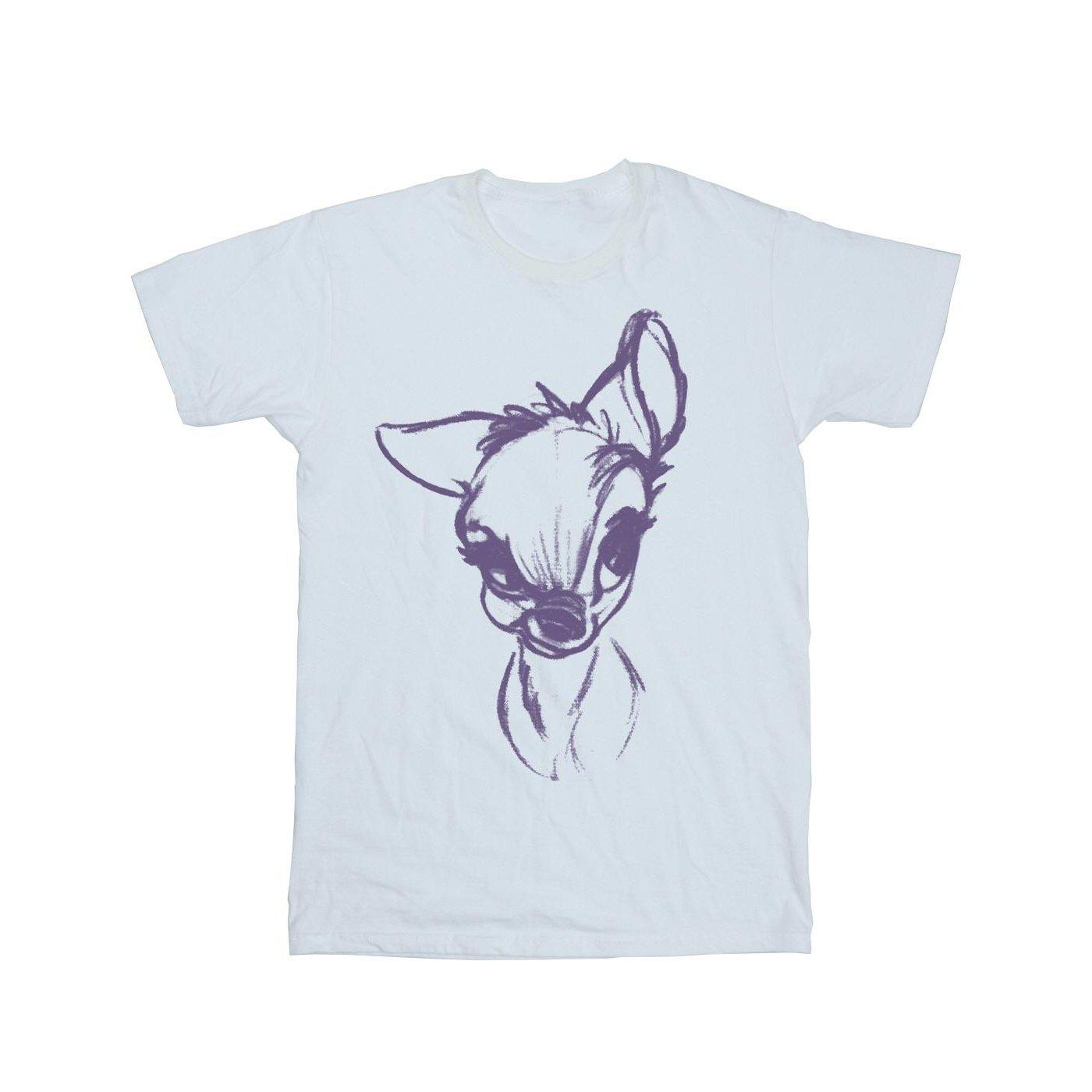 Image of Bambi Mood Tshirt Unisex Weiss 140/146