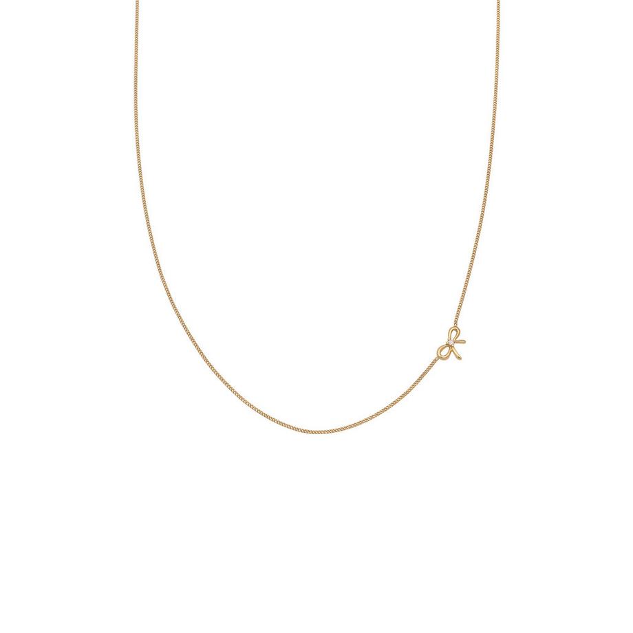 Elli  Collier Collier Ruban Zirconia Argent 925 (0.006 Ct) 