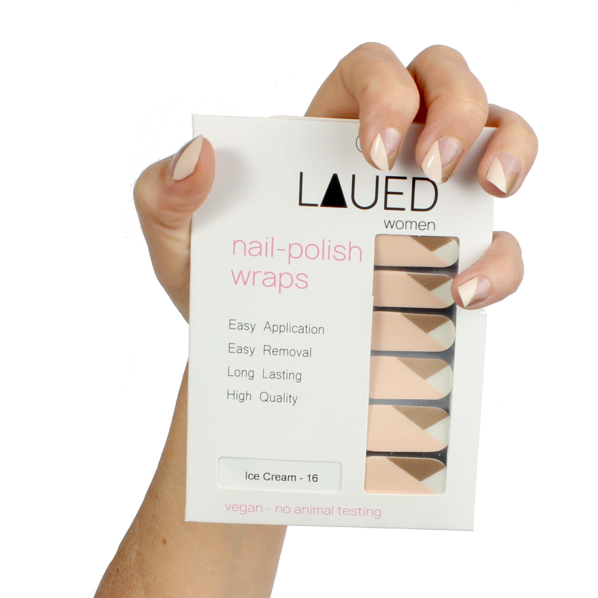 Image of Vegane Nagelfolien Grafics Ice Cream Unisex Ice Cream ONE SIZE