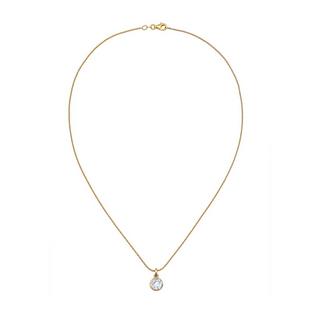 Elli  Collier Femmes Pendentif Solitaire Cordon Avec Cristal 