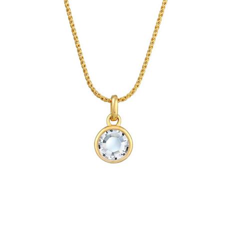 Elli  Collier Femmes Pendentif Solitaire Cordon Avec Cristal 