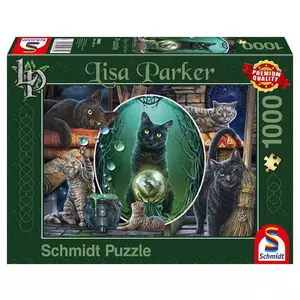 Puzzle Magische Katzen (1000Teile)
