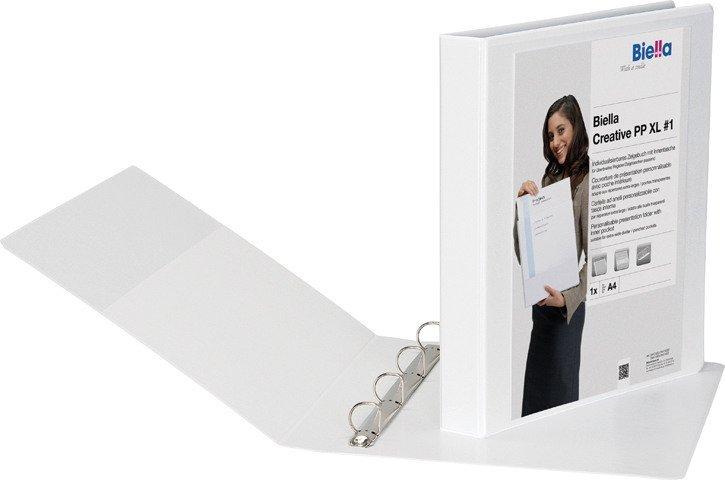 Image of BIELLA Zeigebuch Creative XL#1 2cm, 4-Ring, Sichttasche A4 BIELLA Zeigebuch Creative XL#1 2cm, 4-Ring, Sichttasche A4