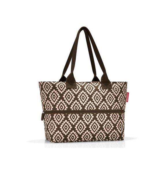 Image of reisenthel Schultertasche Shopper e1 Diamonds Mocha - ONE SIZE