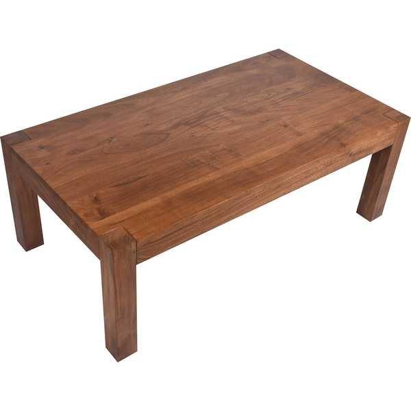 mutoni Table basse acacia naturel 110x60  