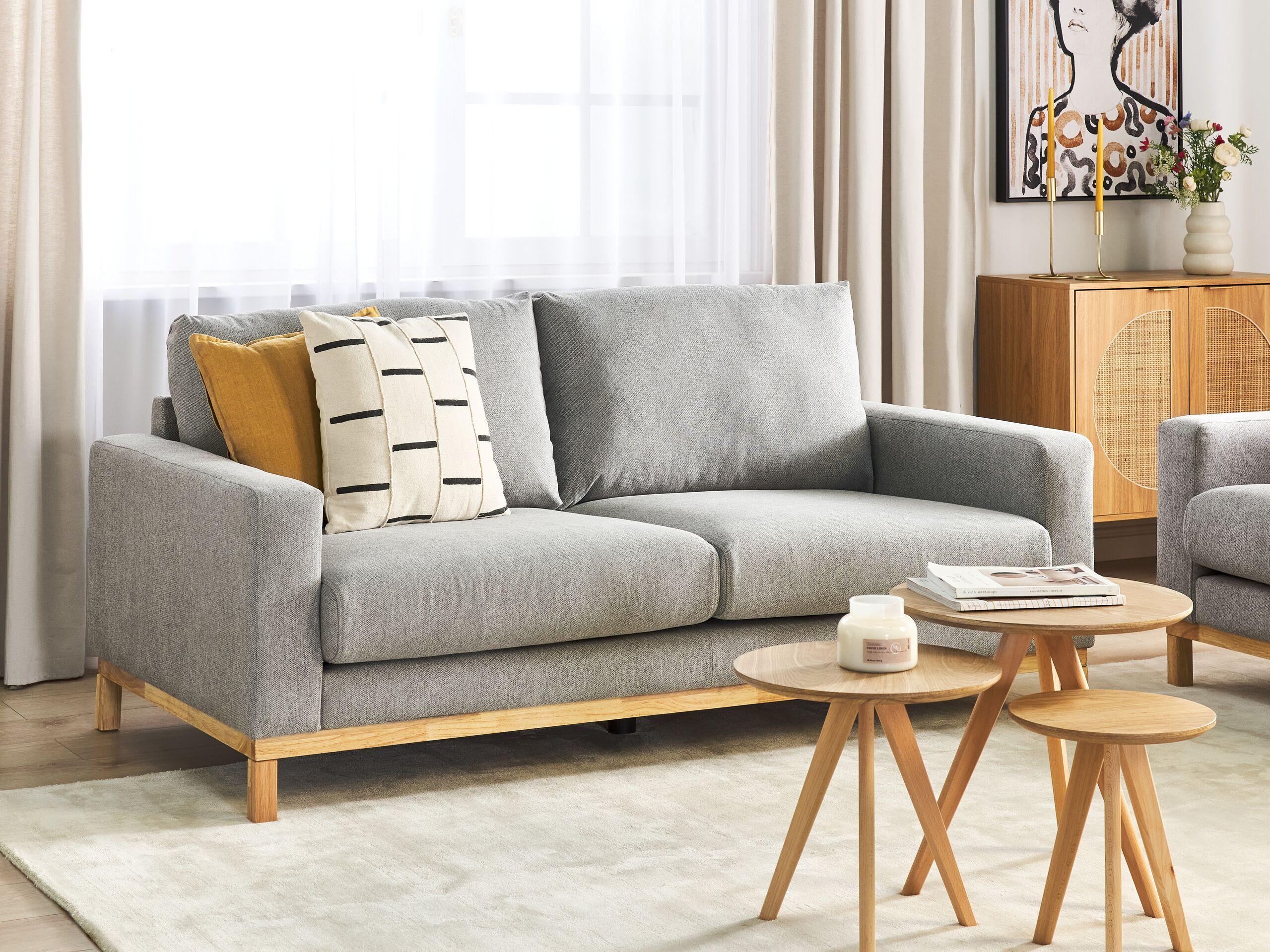 Beliani 2 Sitzer Sofa aus Polyester Modern SIGGARD  