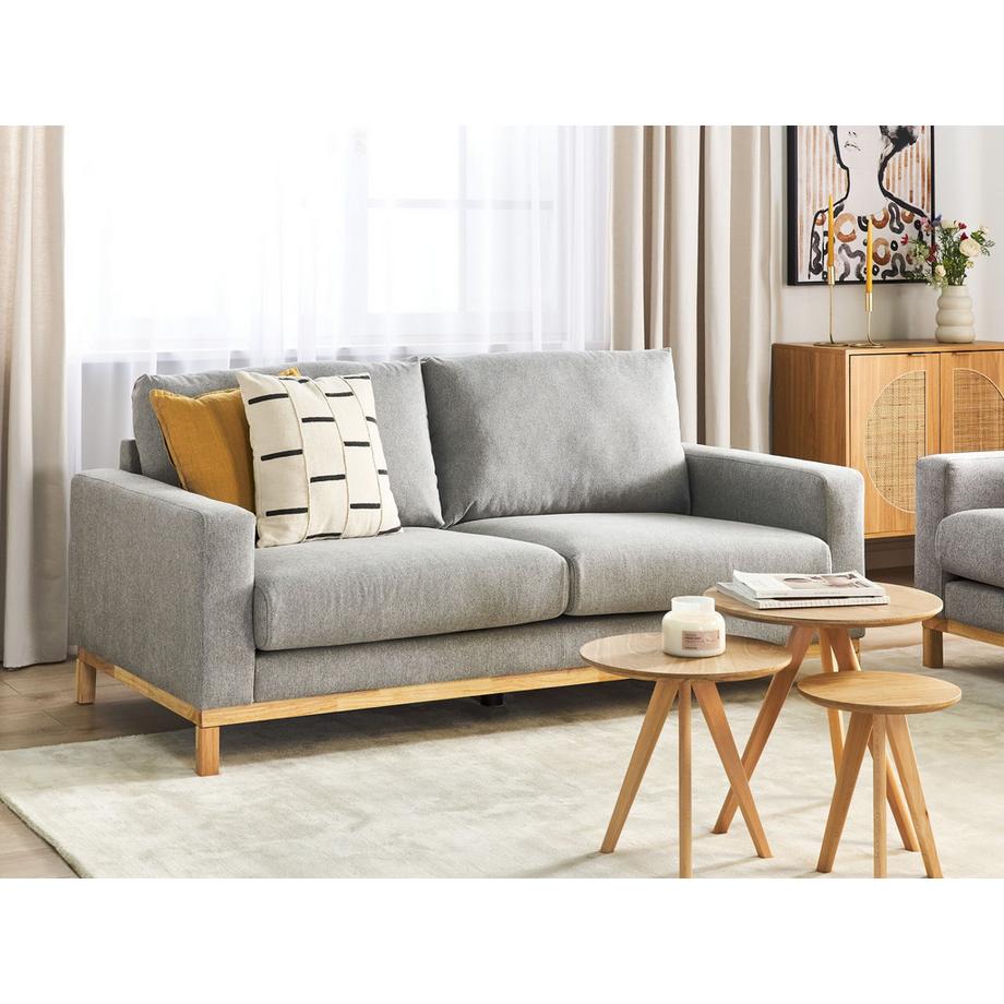 Beliani 2 Sitzer Sofa aus Stoff Modern SIGGARD  