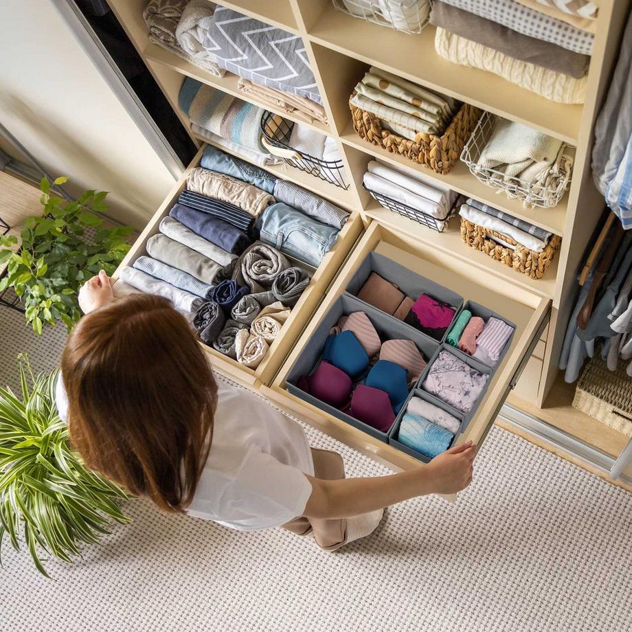 Northix Set di organizer per cassetti, 8 pezzi  