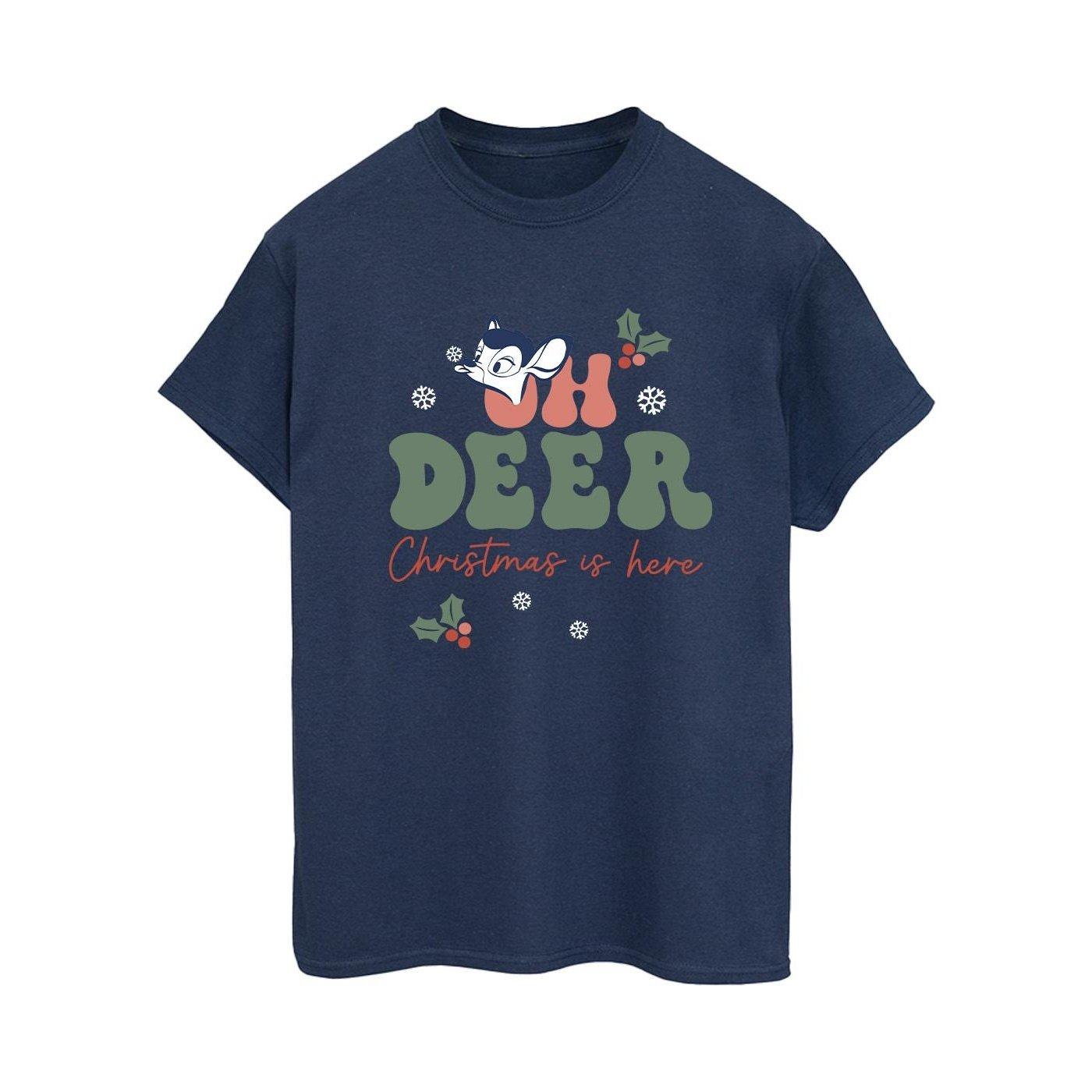 Image of Bambi Oh Deer Tshirt Damen Marine XL