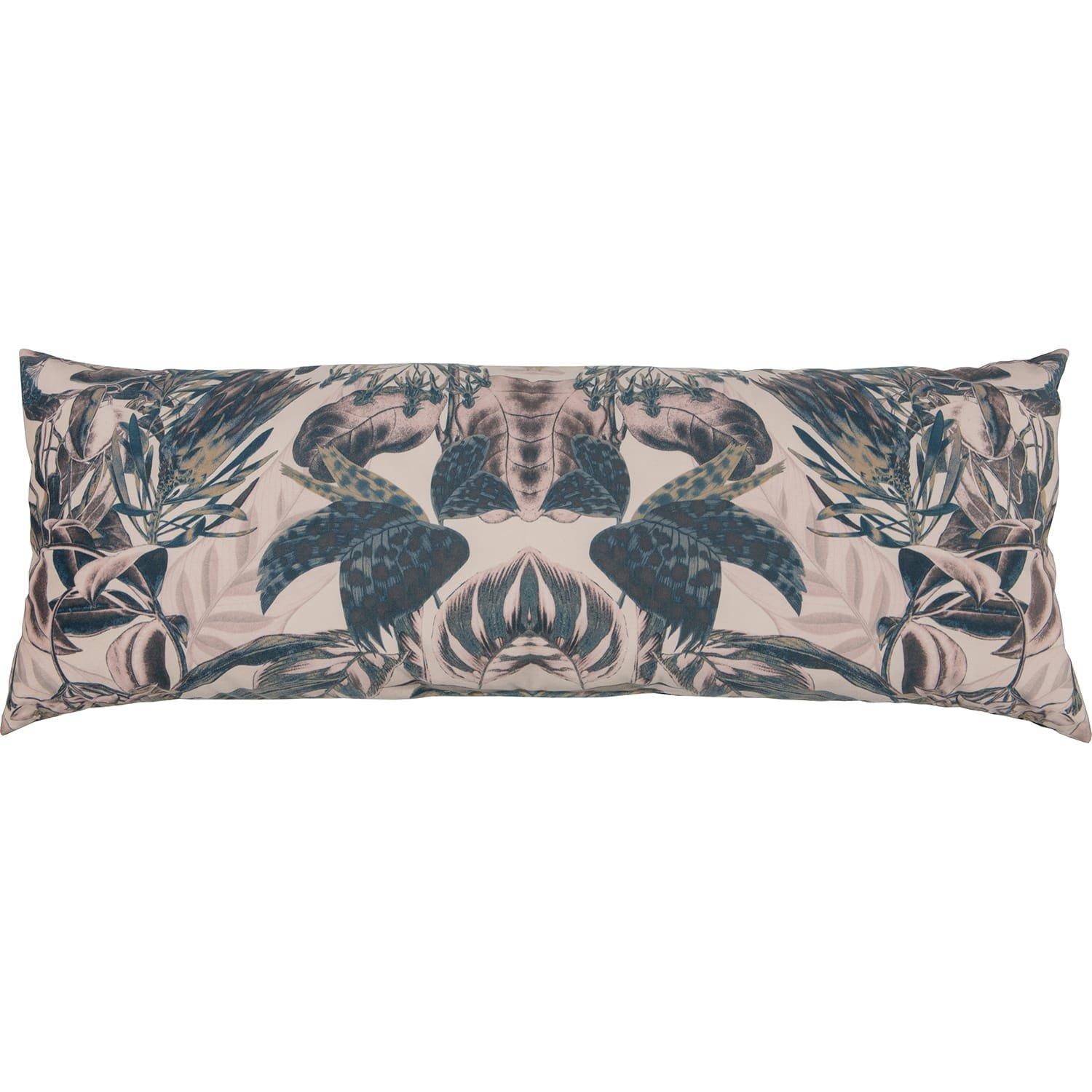Image of Kissen Bouquet Printed Velvet Milk 35x100 Kissen Bouquet Printed Velvet Milk 35x100