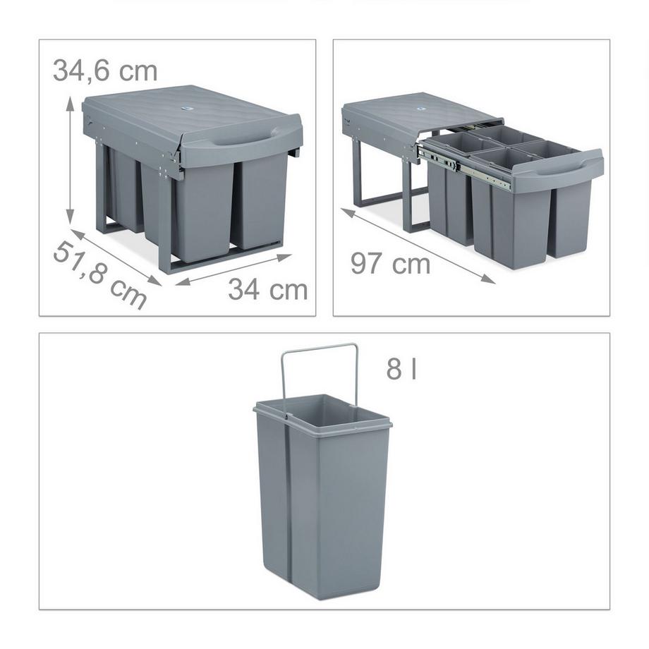 B2X Ordinamento delle fonti con 4 contenitori  