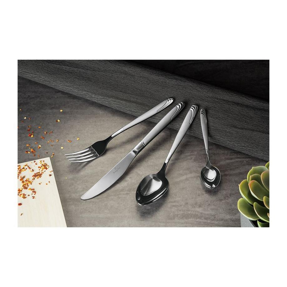 Berlinger Haus  24 teiliges Besteck-Set Satin Edelstahl 