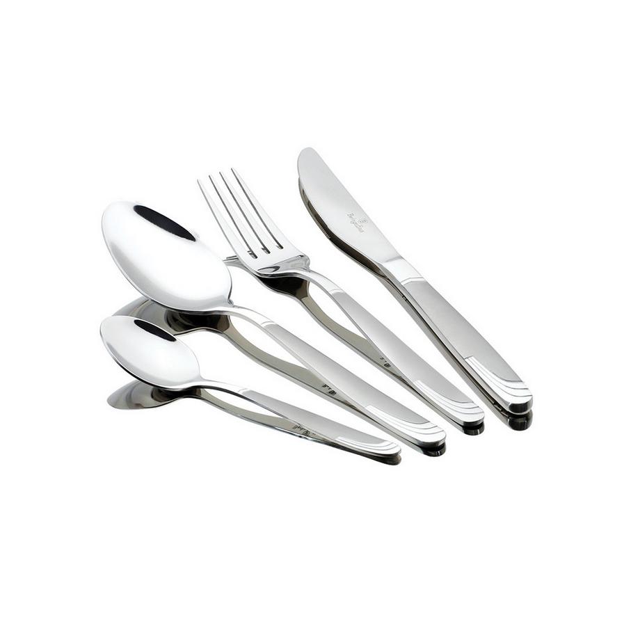 Berlinger Haus  24 teiliges Besteck-Set Satin Edelstahl 