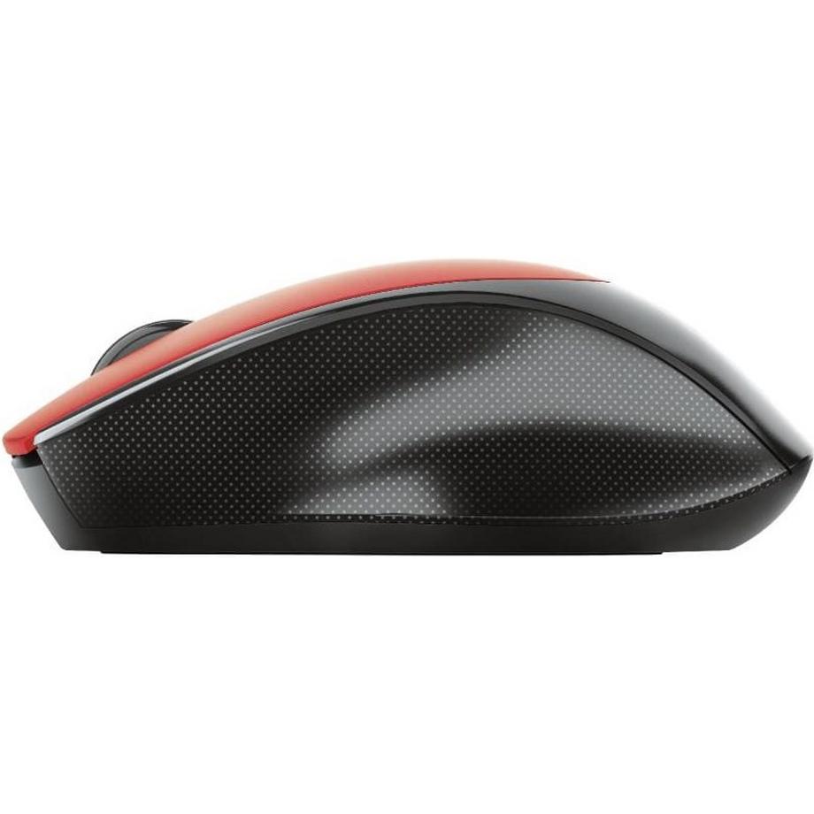 Trust Computer  Maus Zaya Rechargeable Rot 