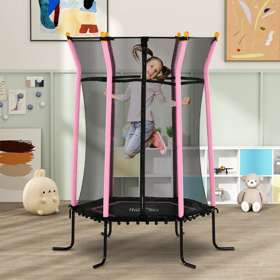 HOMCOM Trampoline pour enfants  