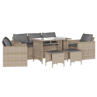 VidaXL Garten sofagarnitur poly-rattan  