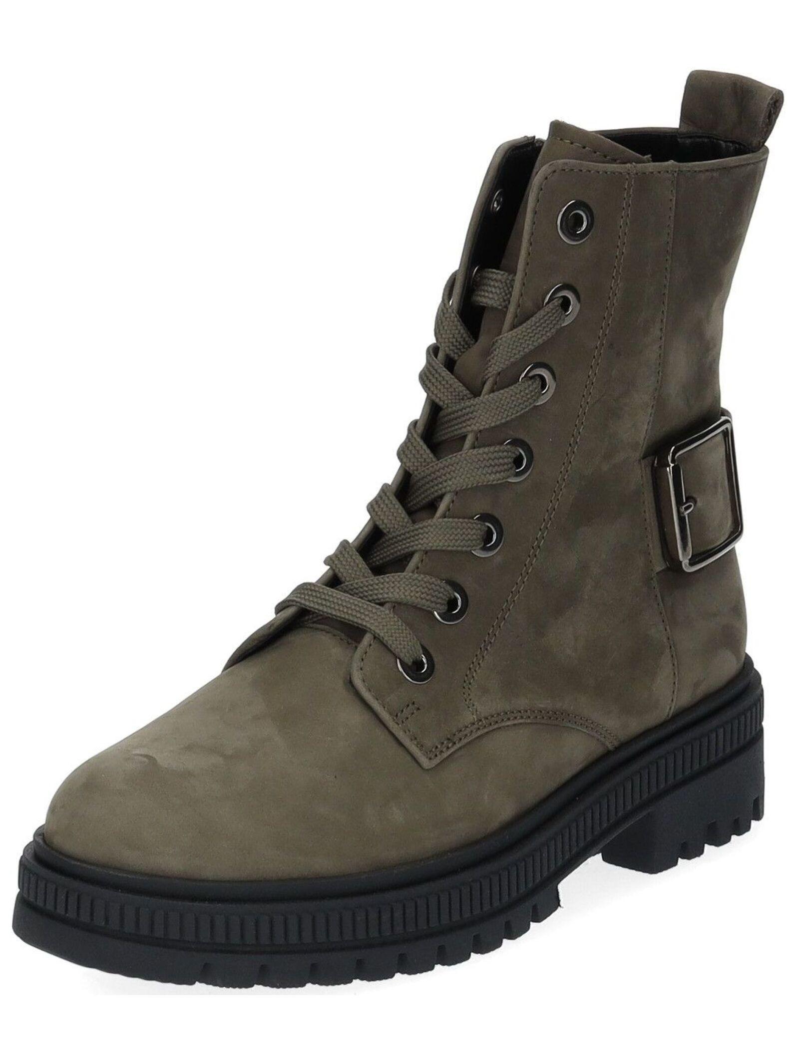 Image of Stiefelette 32.706 Damen Olivegrün 38