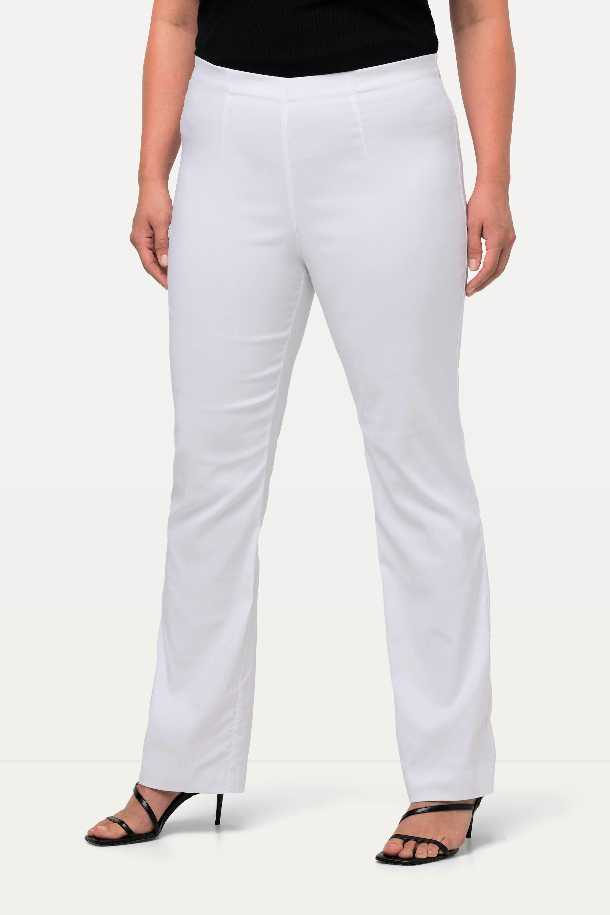 Ulla Popken  Pantalon classique en tissu bengaline 