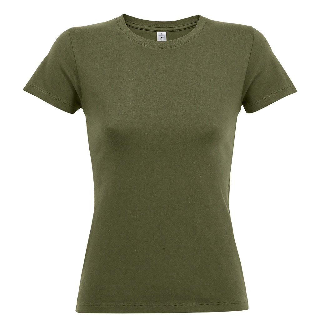 Image of Regent Kurzarm Tshirt Damen Khaki M