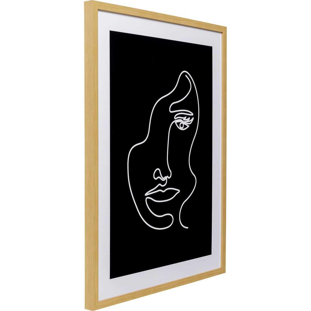 KARE Design Tableau encadré Faccia Arte Woman 60x80  