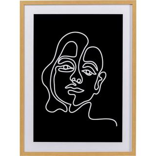 KARE Design Tableau encadré Faccia Arte Woman 60x80  