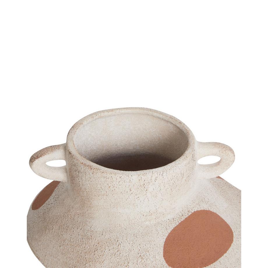 Beliani Vase à fleurs en Grès Moderne ALOSIDAE  