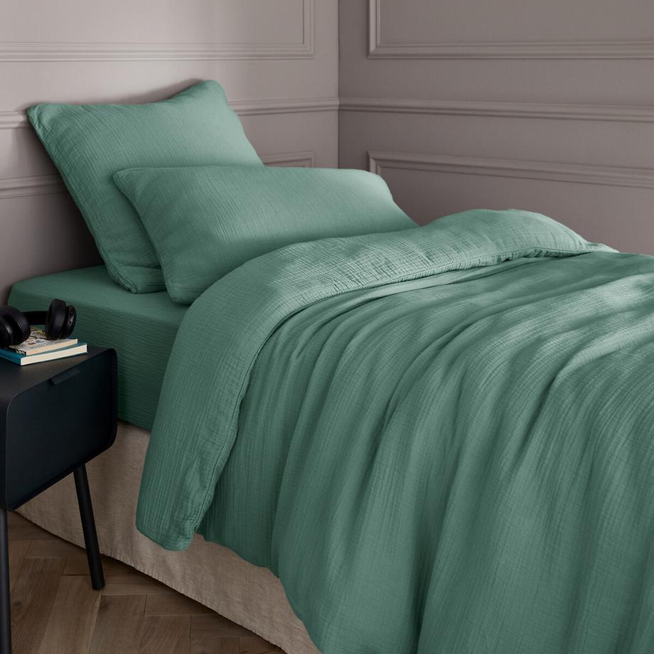 Housse de couette enfant gaze de coton bio