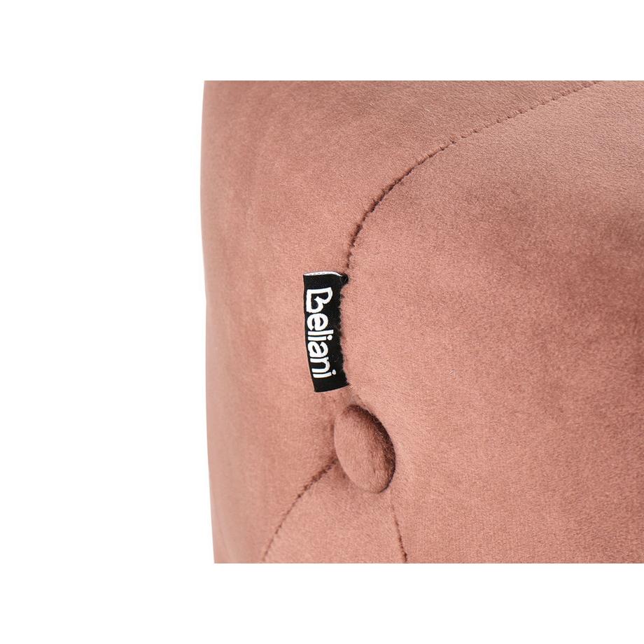 Beliani Pouf aus Samtstoff Retro CARROLLTON  