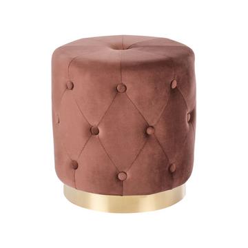 Pouf en Velluto Retrò CARROLLTON