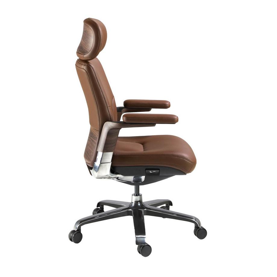 ANGEL CERDA Fauteuil de bureau pivotant en similicuir  