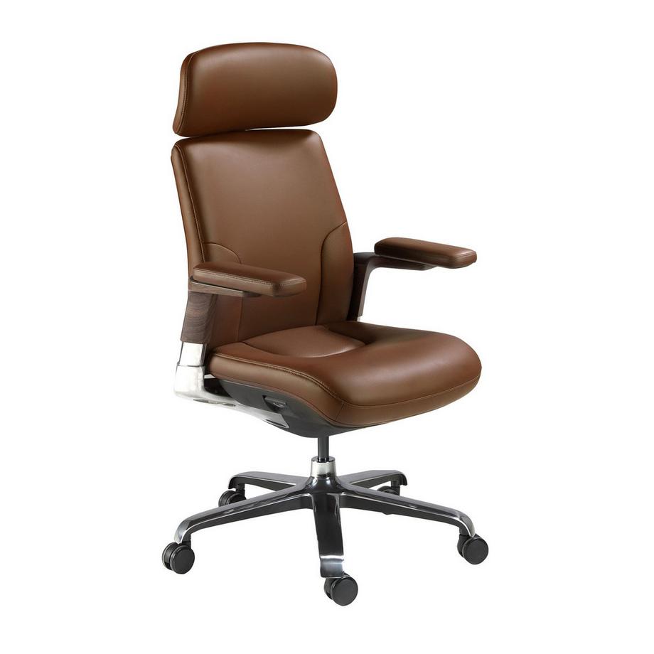 ANGEL CERDA Fauteuil de bureau pivotant en similicuir  
