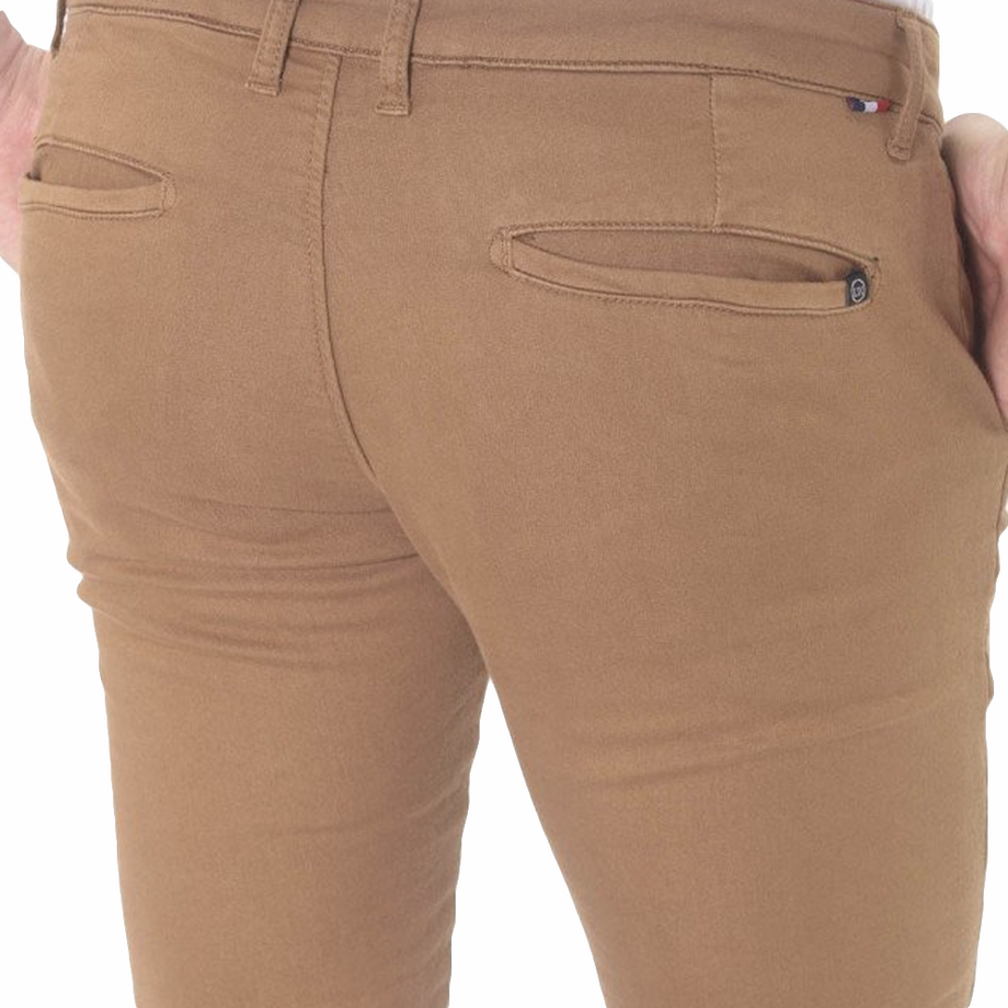le temps des cerises Jogg Style Latte Tapered Chinos  