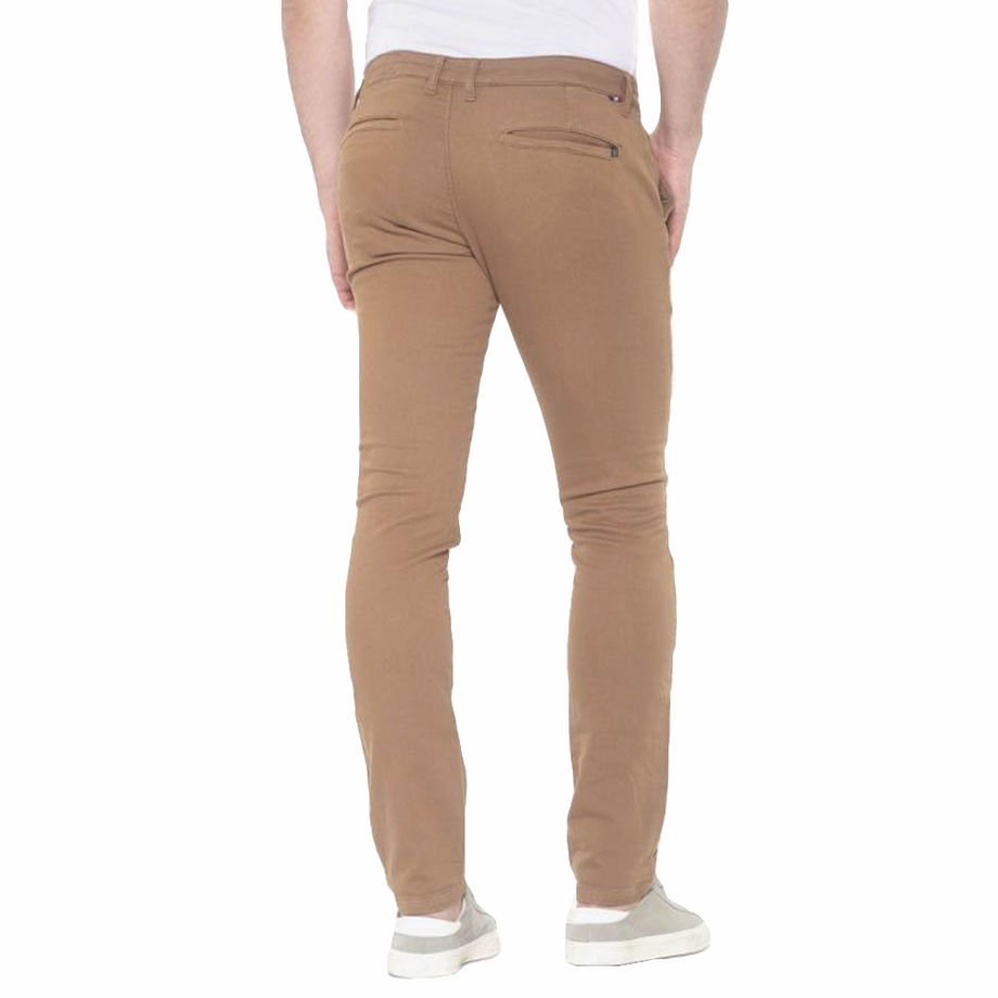 le temps des cerises Jogg Style Latte Tapered Chinos  