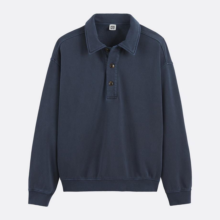 La Redoute Collections Sweatshirt mit Polokragen  