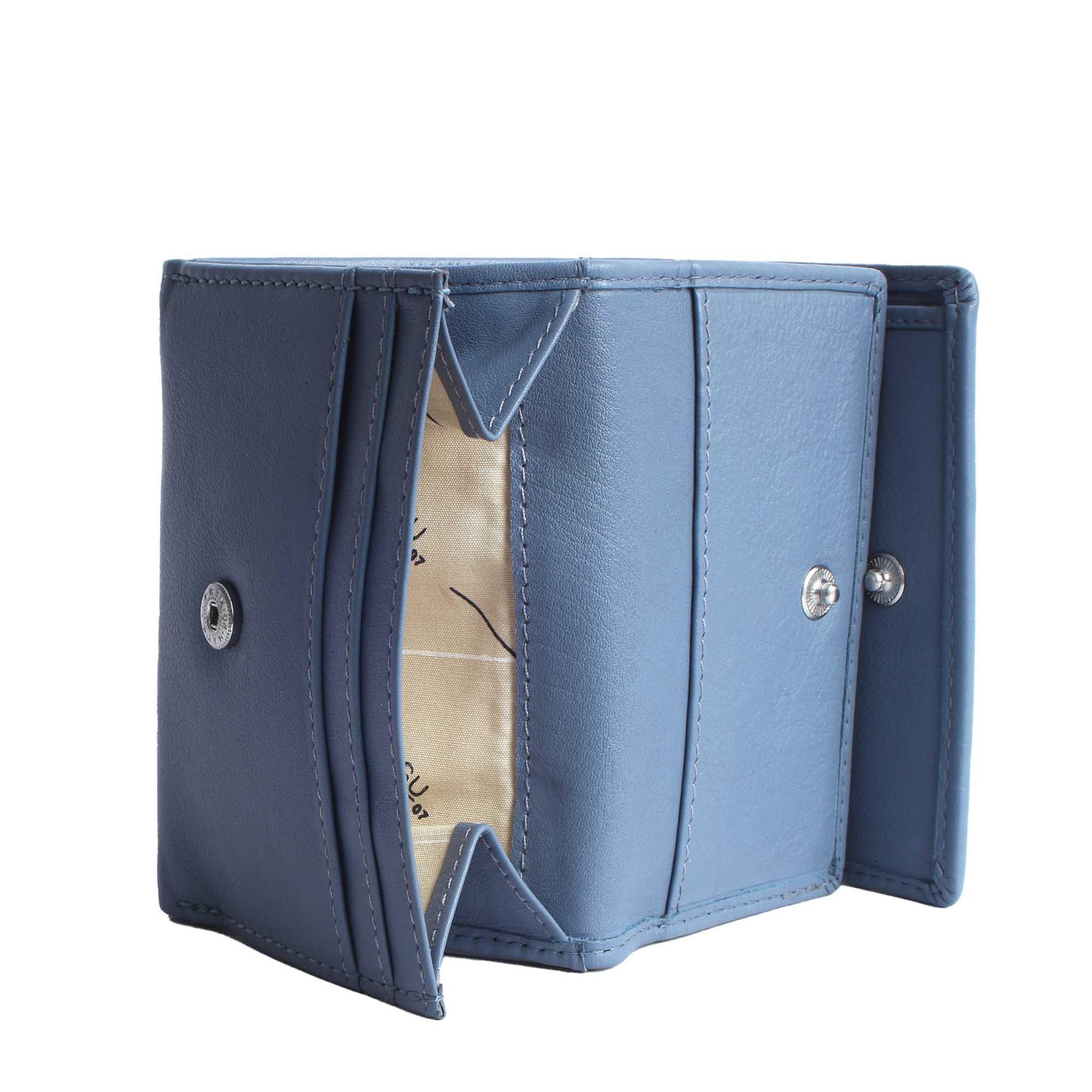 VARGU Ivena 1 Portefeuille en Cuir Véritable  