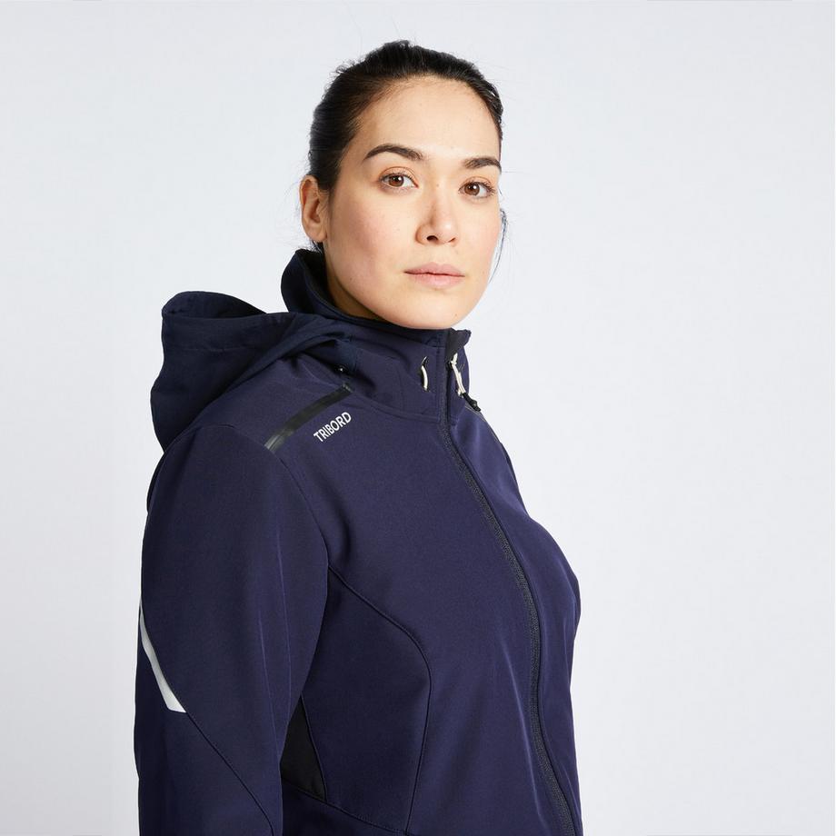TRIBORD  Giacca softshell donna vela antivento poliestere 