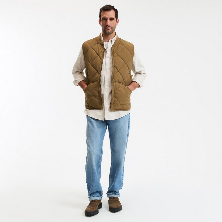 La Redoute Collections Blouson court matelassé sans manches  