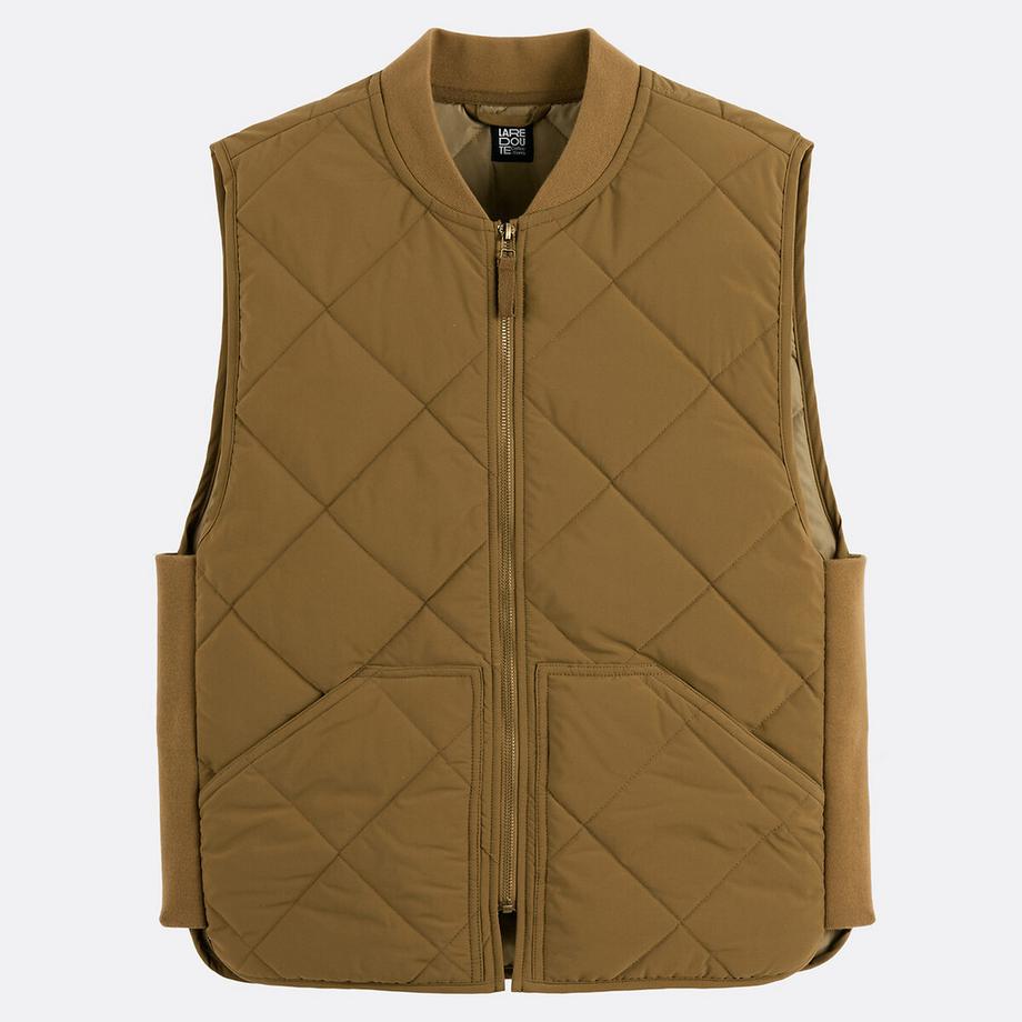 La Redoute Collections Blouson court matelassé sans manches  