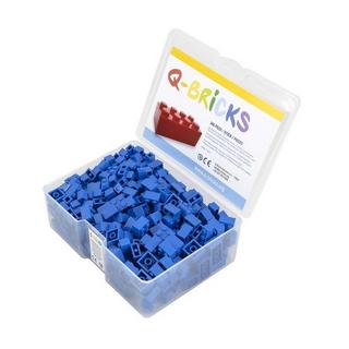 Q-BRICKS  Bausteine Unicolor Blau 