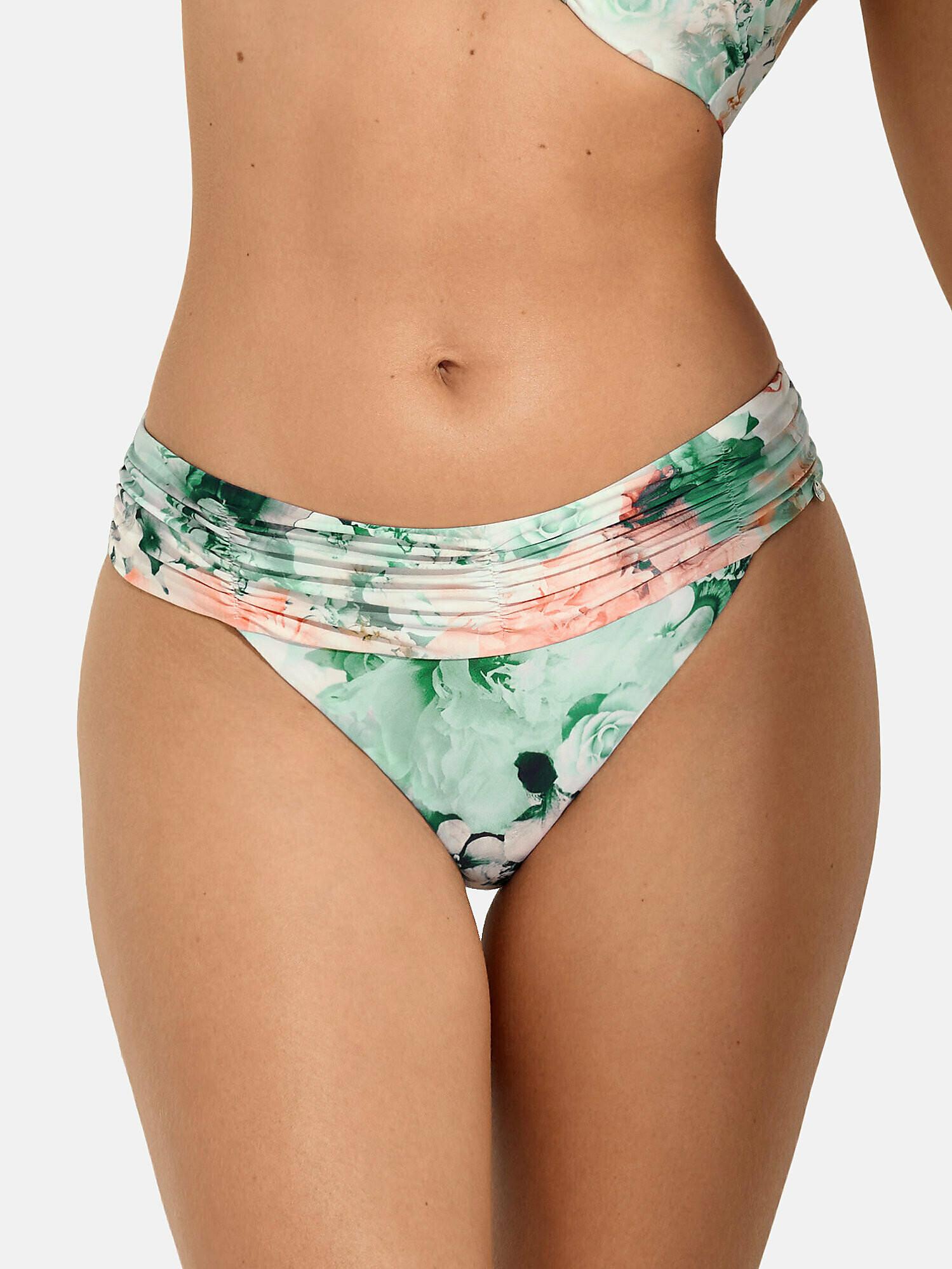 Image of Bikinistrümpfe Badehose Mit Hoher Taille Japan Unisex Grün 40