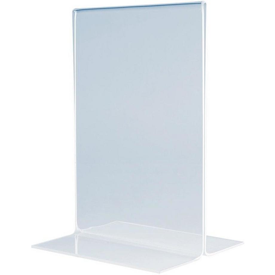magnetoplan  MAGNETOPLAN Tischaufsteller Acryl DIN lang 43110 gerade, hoch 