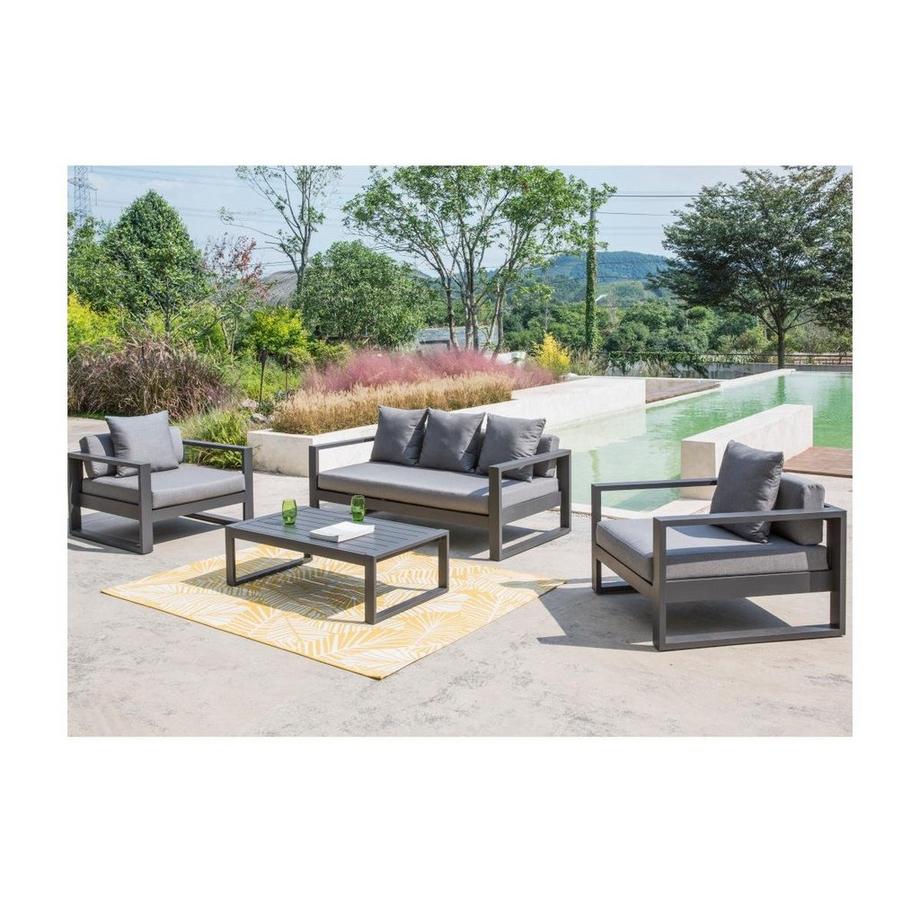 Vente-unique Gartensessel Aluminium MOLOKAI  