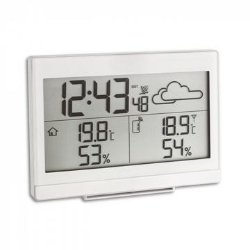 TFA-Dostmann Casa Nero LCD Batteria